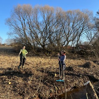 VKP Pod nádražím – sečení mokřadní louky, kácení a redukce náletu 